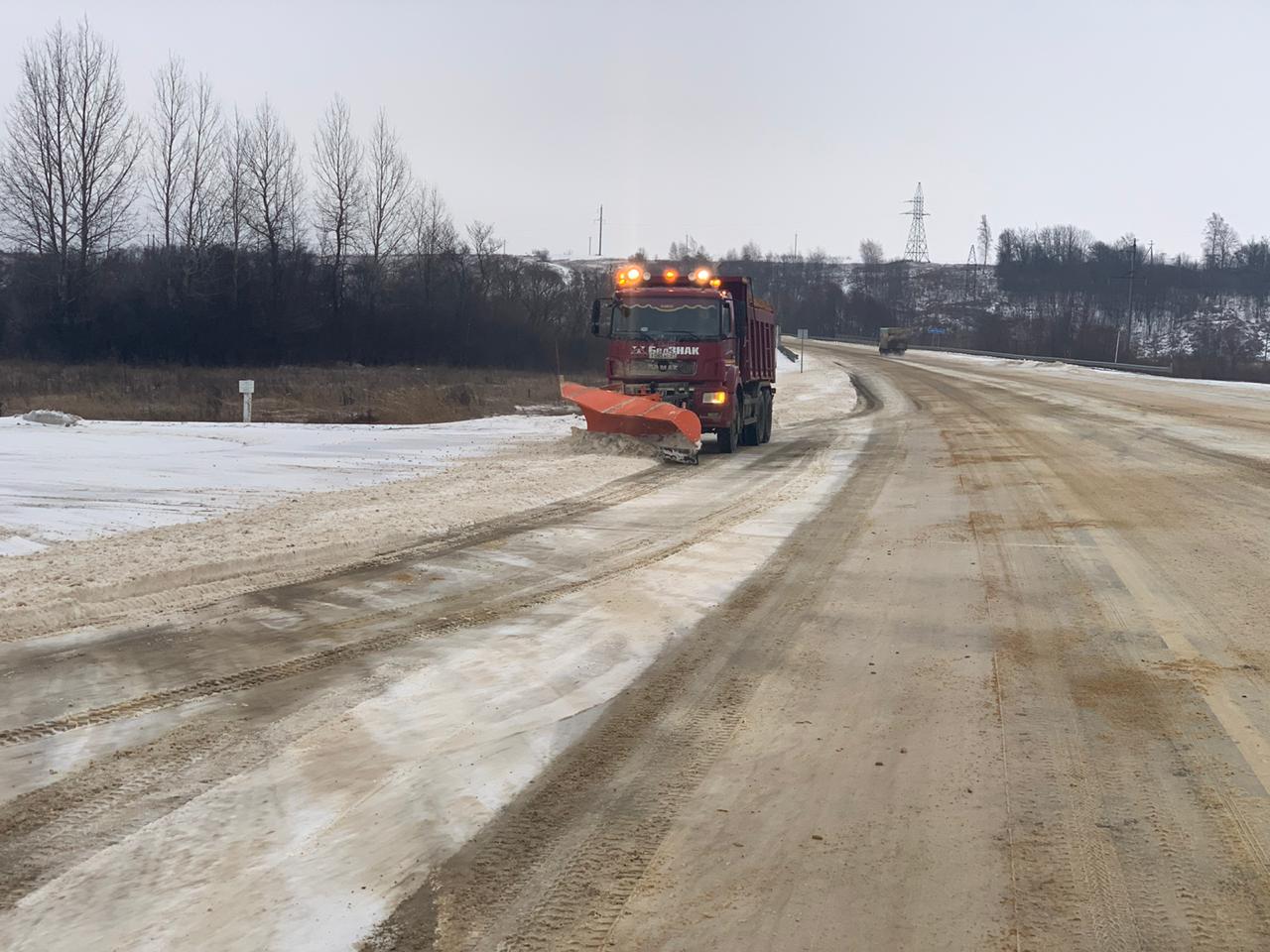 Зимнее содержание дорог
