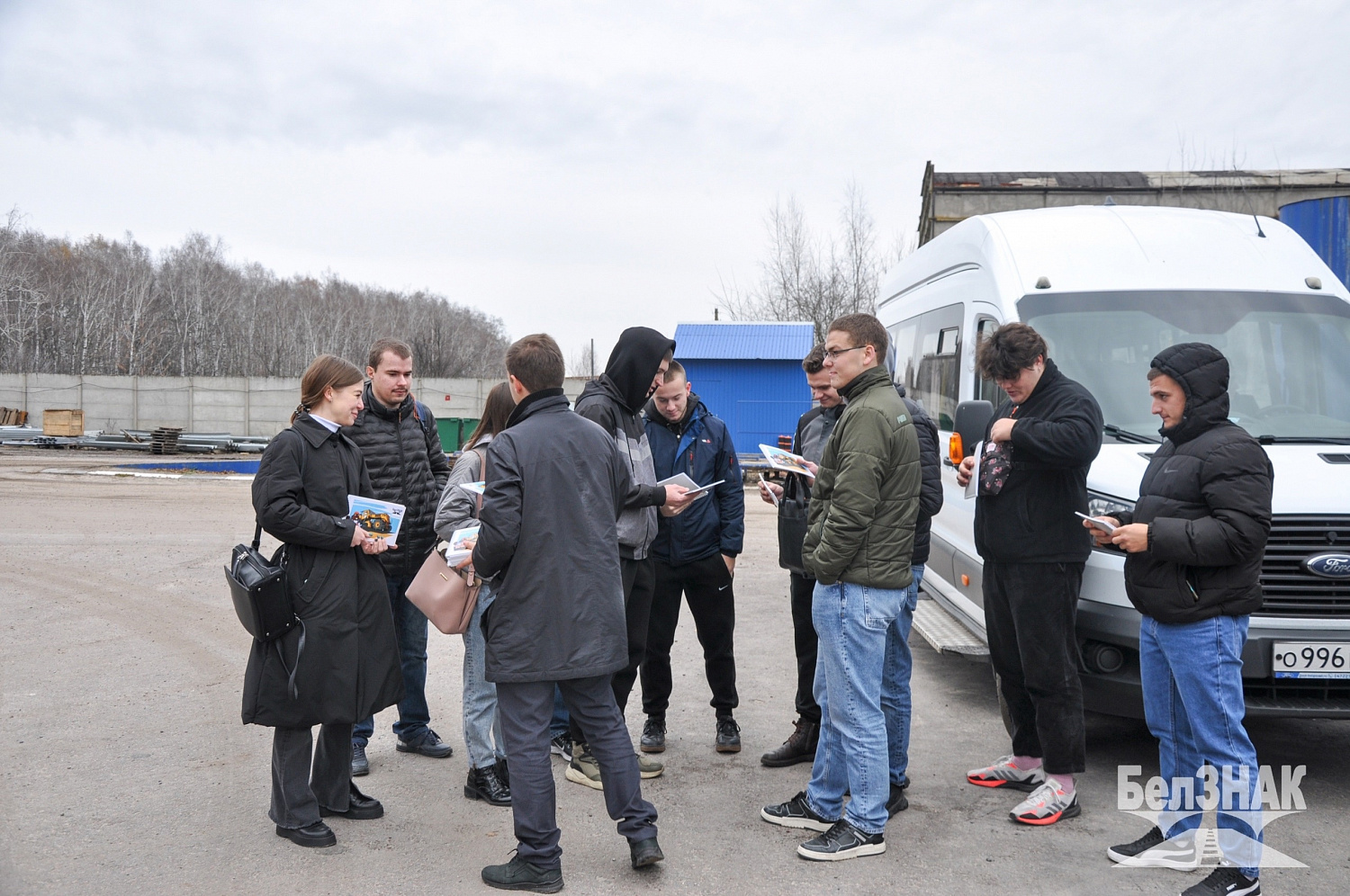 Компанию БЕЛЗНАК с экскурсией посетили студенты 4 курса Белгородского Государственного Технологического Университета имени В.Г. Шухова