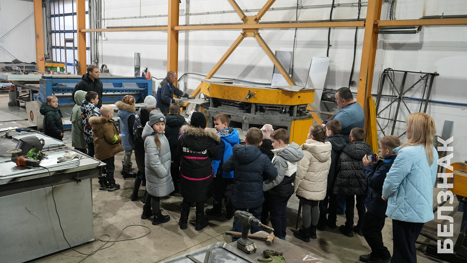 БЕЛЗНАК принял учащихся МБОУ "Борисовская СОШ №2" в рамках профориентационного визита